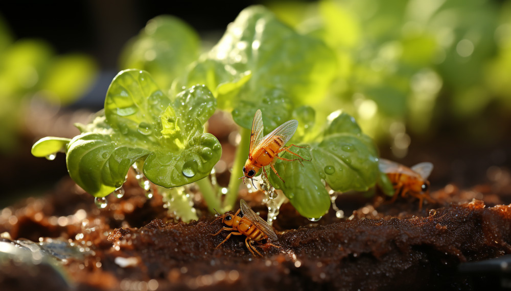 Quelles méthodes utiliser pour se débarrasser des moucherons dans les plantes ?